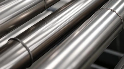 Титановая труба